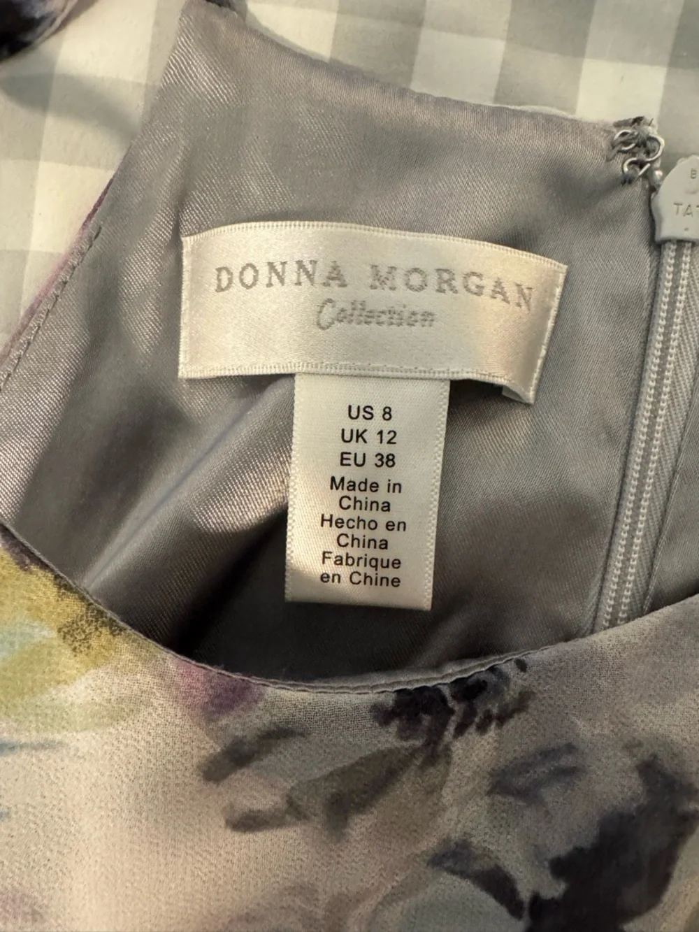 BHLDN Anthropologie Donna Morgan Alana Wildflower Dress - Picture 6 of 7